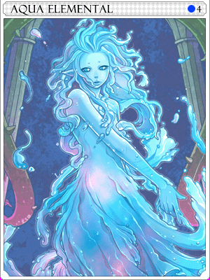 Aqua Elemental Card